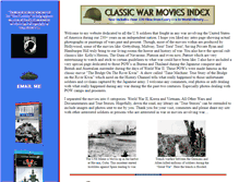 Tablet Screenshot of classicwarmovies.com